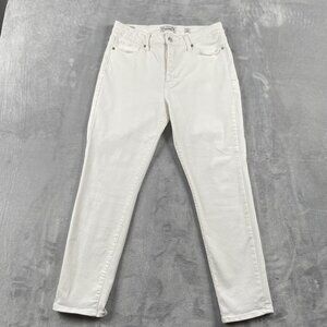 Lucky Brand Jeans Womens 10 / 30 White Hayden Skinny‎ Cone Denim